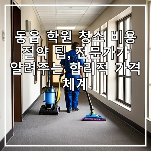 동읍 학원 청소 비용 절약 팁, 전문가가 알려주는 합리적 가격 체계