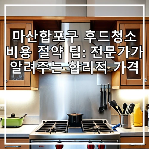 마산합포구 후드청소 비용 절약 팁: 전문가가 알려주는 합리적 가격