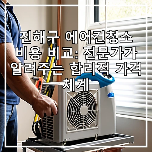 진해구 에어컨청소 비용 비교: 전문가가 알려주는 합리적 가격 체계