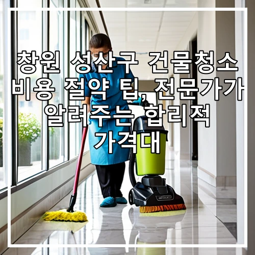 창원 성산구 건물청소 비용 절약 팁, 전문가가 알려주는 합리적 가격대