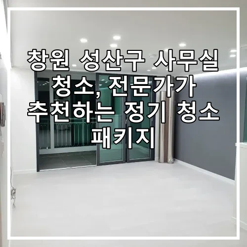 창원 성산구 사무실 청소, 전문가가 추천하는 정기 청소 패키지