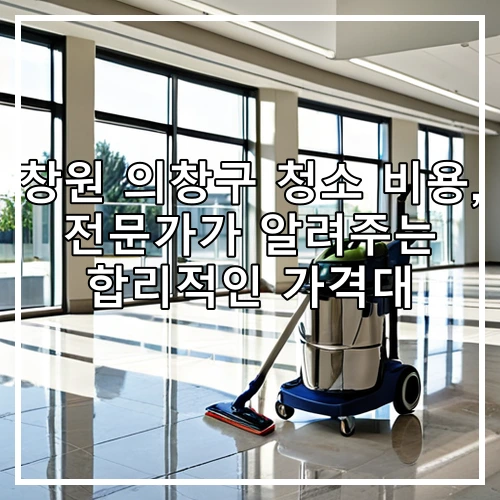 창원 의창구 청소 비용, 전문가가 알려주는 합리적인 가격대