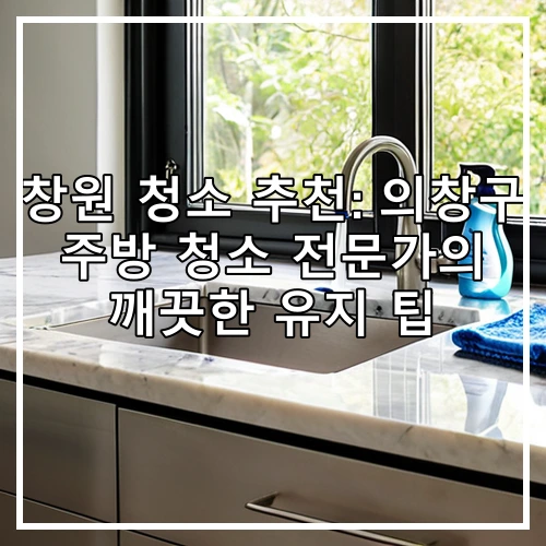 창원 청소 추천: 의창구 주방 청소 전문가의 깨끗한 유지 팁