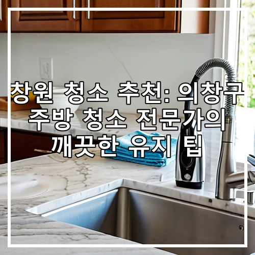 창원 청소 추천: 의창구 주방 청소 전문가의 깨끗한 유지 팁